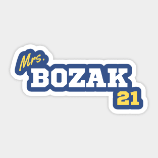 Mrs Bozak 21 Sticker